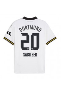 Borussia Dortmund Marcel Sabitzer #20 Jalkapallovaatteet Kolmaspaita 2024-25 Lyhythihainen